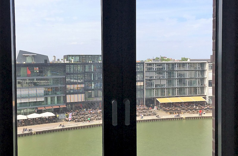 Blick aus dem Fenster